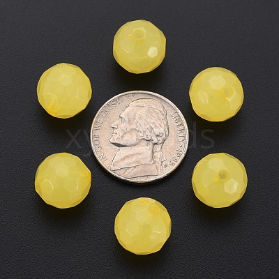 Imitation Jelly Acrylic Beads MACR-S373-97B-E07-1