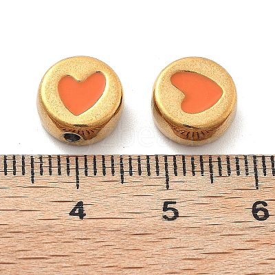 Ion Plating(IP) 304 Stainless Steel Beads STAS-R138-04G-01-1