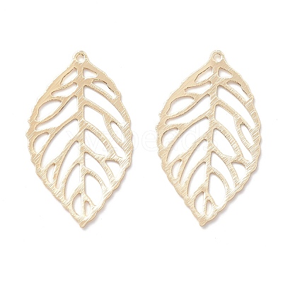 Brass Pendants KK-D069-06G-02-RS-1