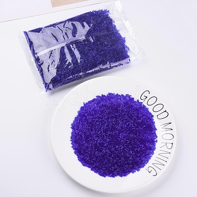 Transparent Glass Bugle Beads SEED-N005-001-C15-1