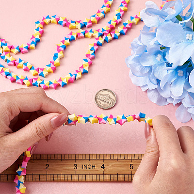 Handmade Polymer Clay Beads LS-CLAY-CD0001-05-1