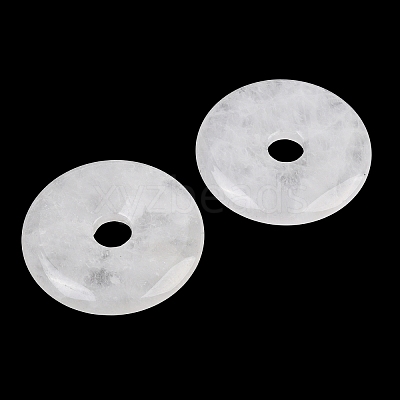 Natural White Jade Pendants G-P532-01A-29-1
