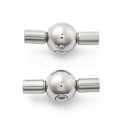 304 Stainless Steel European Clasps STAS-Z115-04P-07-1