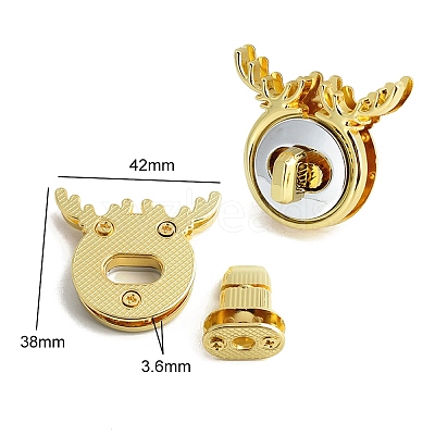 Alloy Bag Buckle Locks PW-WG53204-02-1