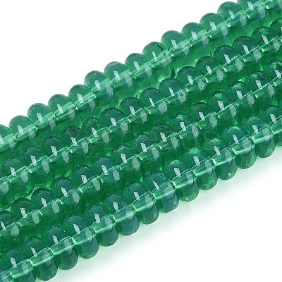Imitation Jade Glass Beads GLAA-ZX008-6mm-17F-1