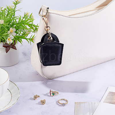 Mini PU Leather Ring Organizer Boxes CON-BBC0001-31A-1