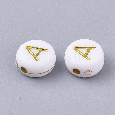 Plating Acrylic Beads PACR-R242-01A-1