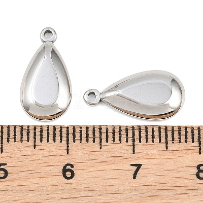 304 Stainless Steel Pendant Cabonchon Settings SA-CBAC381-01P-1