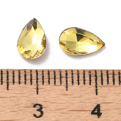 Glass Rhinestone Cabochons RGLA-P037-11A-D226-1