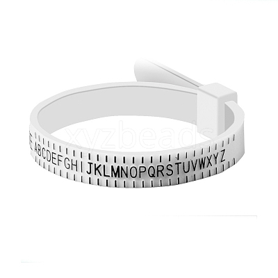 Plastic UK Ring Sizer Measuring Tool FAMI-PW0001-23F-1