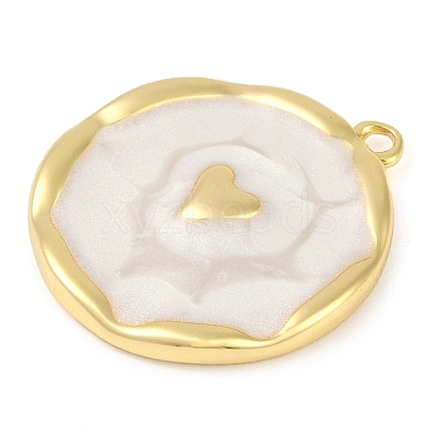Brass Enamel Pendants LS-KK-L219-22G-1