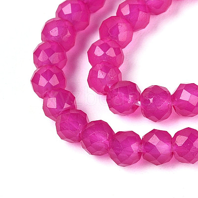Imitation Jade Glass Beads Strands GLAA-T028-3mm-11I-1