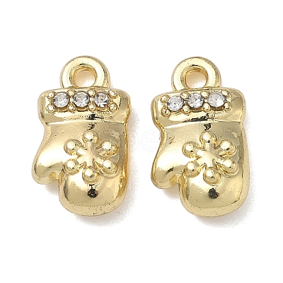 Christmas Alloy Crystal Rhinestone Pendants FIND-L026-01D-G-1