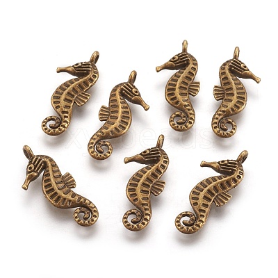 Tibetan Style Alloy Charms X-TIBEP-A19239-AB-NR-1