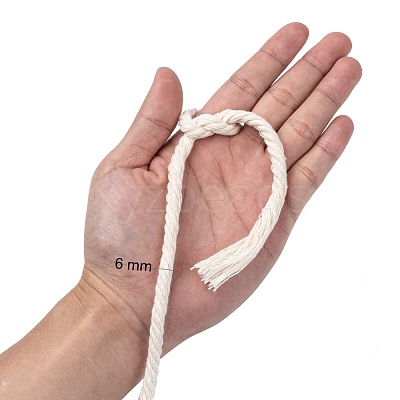 Cotton Cords OCOR-R075-6mm-01-1