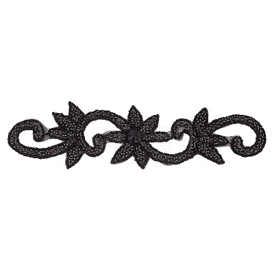 Flower Hotfix Rhinestone DIY-WH0504-33C-1