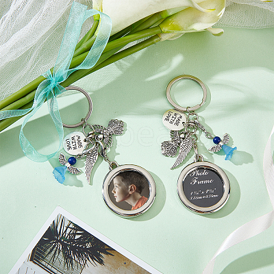 Alloy Pendants Keychain KEYC-CA0001-20-1
