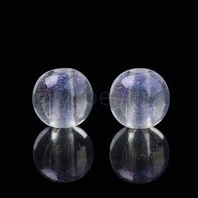 Transparent Acrylic Beads X-OACR-N008-108A-01-1