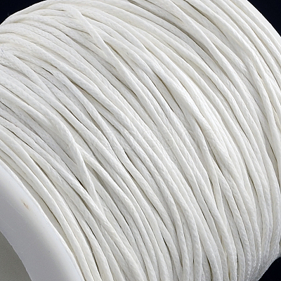 Eco-Friendly Waxed Cotton Thread Cords YC-R008-1.0mm-101-1