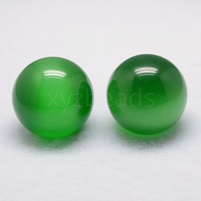 Cat Eye Sphere Ball Display Decoration DJEW-D031-40mm-01-1