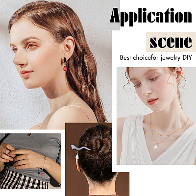 12Pcs 2 Colors Real 18K Gold Plated Brass Charms ZIRC-FH0001-16-1