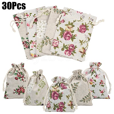 Burlap Packing Pouches ABAG-YW0001-07C-1