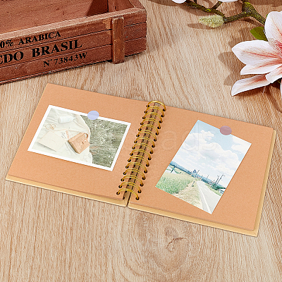 DIY Paper Scrapbook Photo Album DIY-WH0671-261A-1