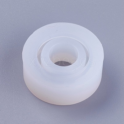 Transparent DIY Ring Silicone Molds LS-DIY-WH0128-03A-1