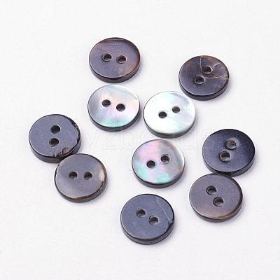 2-Hole Shell Buttons BUTT-L019-02B-1