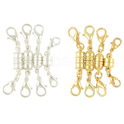8 Styles Brass Magnetic Clasps Converter KK-FS0001-94-1