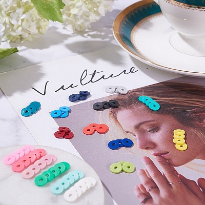 Handmade Polymer Clay Beads CLAY-PH0001-10-1
