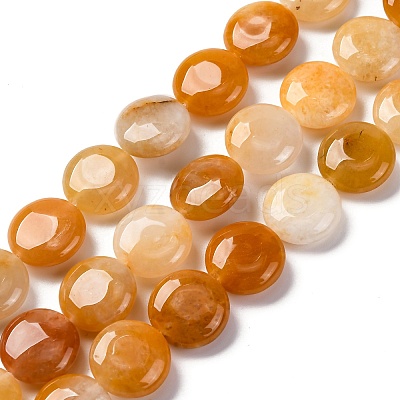 Natural Topaz Jade Beads Strands X1-G-C159-A06-01-1