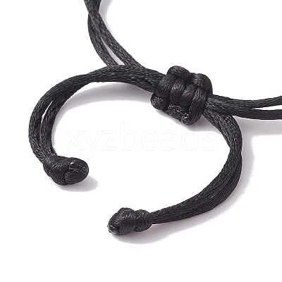 Adjustable Nylon Thread Braided Bead Bracelets BJEW-JB10079-01-1