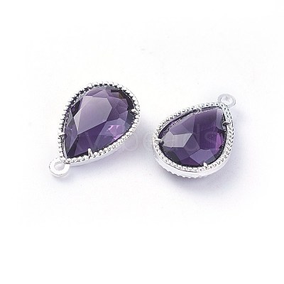 Glass Pendants GLAA-A037-G-12S-1