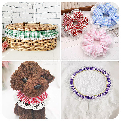 12.5 Yards Polyester Pleated Ribbon OCOR-TA0003-84A-1