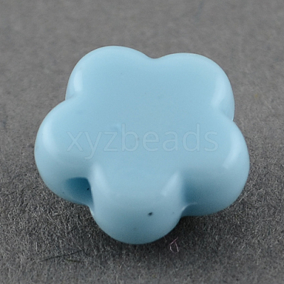 Opaque Acrylic Beads LS-SACR-R796-01-1