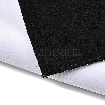Velvet Silver Polishing Cloth for Jewelry AJEW-R006-03C-1