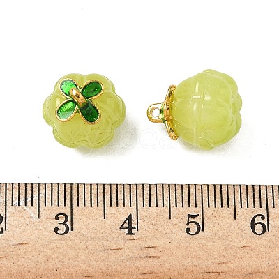 Glass Charms GLAA-P072-04G-03-1
