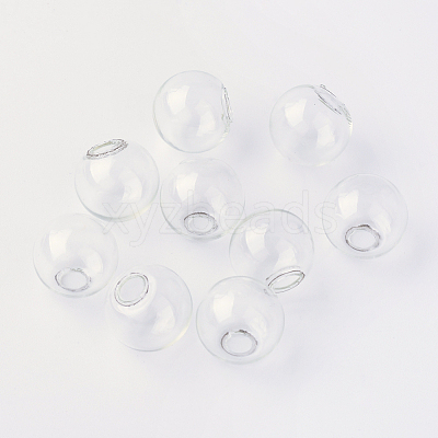 Round Mechanized One Hole Blown Glass Globe Ball Bottles X1-BLOW-R001-18mm-1