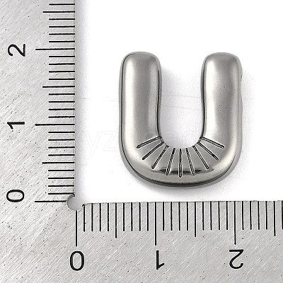 Anti-Tarnish 304 Stainless Steel Pendants STAS-K256-25U-P-1