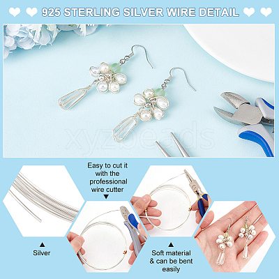 925 Sterling Silver Wires OCOR-BC0002-05-1