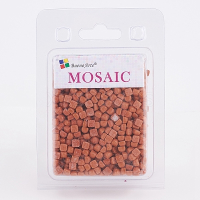Glass Mosaic Tiles Cabochons GLAA-G072-04P-1