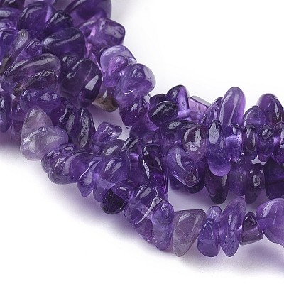 Natural Amethyst Beads Strands F014-1