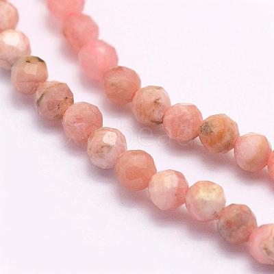 Natural Rhodonite Beads Strands G-F509-41-2mm-1
