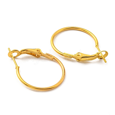 Iron Huggie Hoop Earring Findings IFIN-E025-01A-G-1