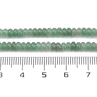Natural Green Aventurine Beads Strands LS-G-H292-A22-01-1