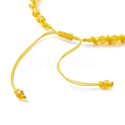 Baking Paint Glass Seed Beaded Bracelets BJEW-MZ00155-1