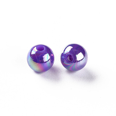 Opaque Acrylic Beads MACR-S370-D8mm-31-1
