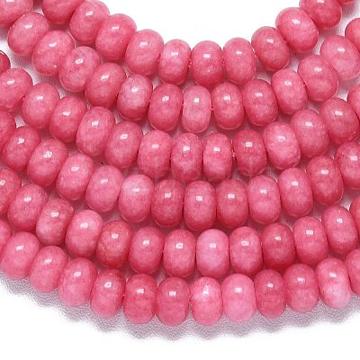 Natural Malaysia Jade Beads Strands G-B165-G01-4x6mm-08-1