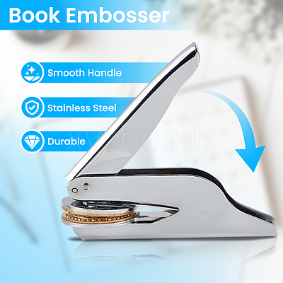 Stainless Steel Seal Embosser TOOL-WH0124-023-1